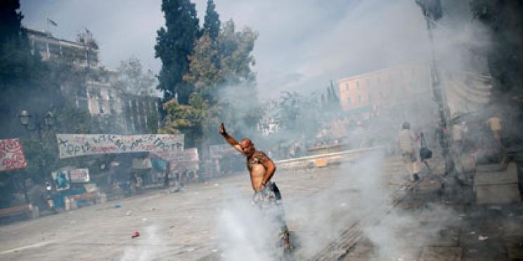 Le photographe de l’AFP Angelos Tzortzinis gagne la médaille d’or au prix PX3