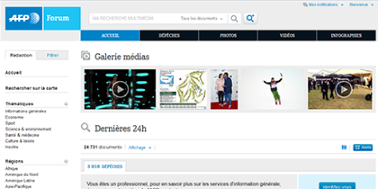L’AFP lance "AFP Forum" pour unifier la livraison de ses informations via internet